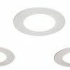 Castorama 3 Spots Encastrable LED Intégrée Maia 210lm 2,8W IP20 Ø8,5cm Colours Blanc