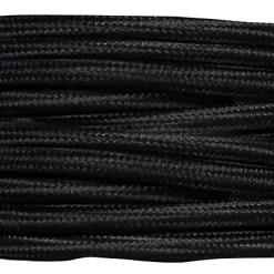 Castorama Câble D’alimentation électrique Rond En Tissu Noir Tibelec 3m