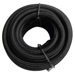 Castorama Cable Tissu Tibelec 4m Noir