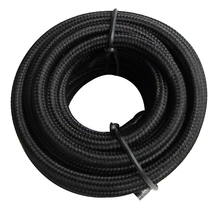Castorama Cable Tissu Tibelec 4m Noir 3 Castorama Cable Tissu Tibelec 4m Noir
