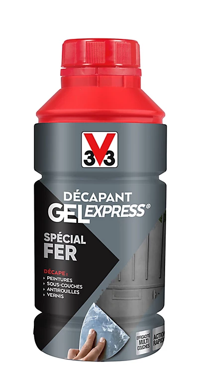Castorama Décapant Gel Express V33 Spécial Fer 0,5L 3 Castorama Décapant Gel Express V33 Spécial Fer 0,5L