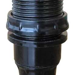 Castorama Douille E14 + Bague Tibelec Bakélite Noir