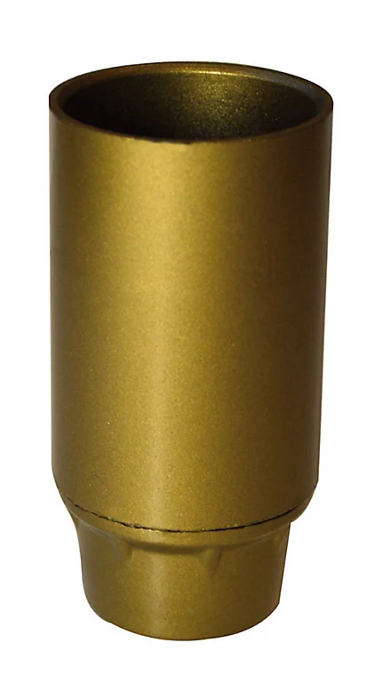 Castorama Douille E14 Lisse Tibelec Bakélite Or 3 Castorama Douille E14 Lisse Tibelec Bakélite Or