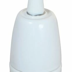 Castorama Douille E27 Céramique Blanc Ø4,6 X 8,3 Cm Tibelec