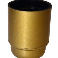 Castorama Douille E27 Lisse Tibelec Bakélite Or