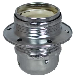 Castorama Douille E27 Métal Chromé Ø4 X 5,5 Cm