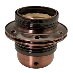 Castorama Douille E27 Métal Cuivré Ø4 X 5,5 Cm Tibelec