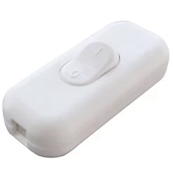 Castorama Interrupteur à Bascule Bipolaire TIBELEC 6A 250V Blanc