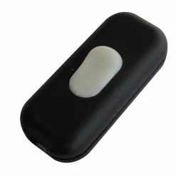 Castorama Interrupteur à Bascule Unipolaire TIBELEC 6A 250V Noir