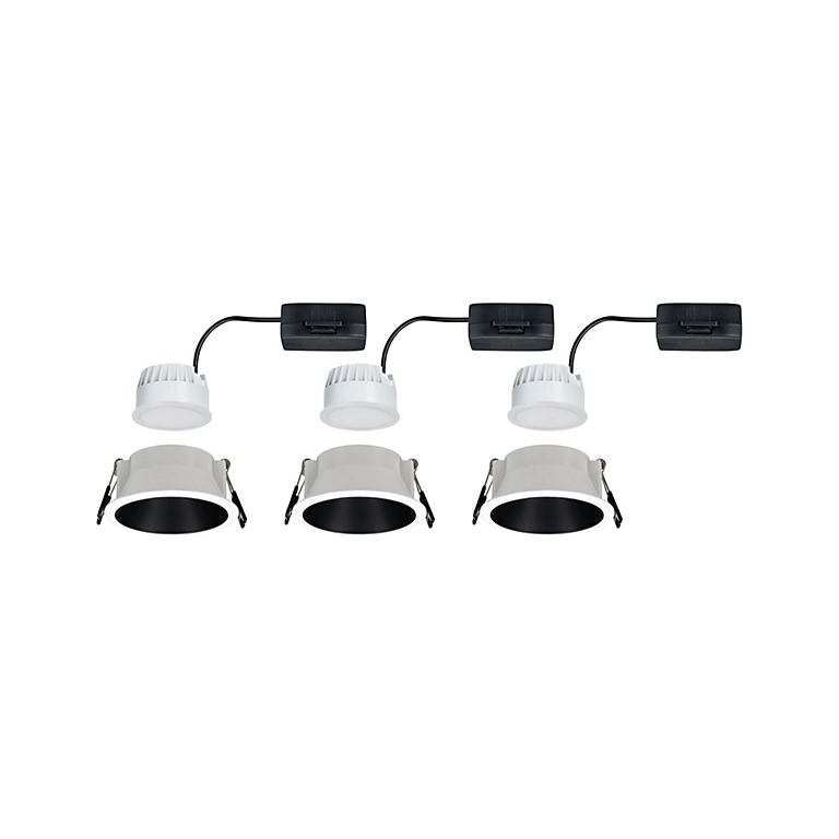 Castorama Lot 3 Spots à Encastrer Cole LED Intégrée IP44 3x6,5 W Blanc 3 Castorama Lot 3 Spots à Encastrer Cole LED Intégrée IP44 3x6,5 W Blanc