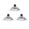 Castorama Lot 3 Spots à Encastrer LED GU10 Ø8,5cm IP20 230lm 35W 3W Blanc Chaud Argent 1 Castorama Lot 3 Spots à Encastrer LED GU10 Ø8,5cm IP20 230lm 35W 3W Blanc Chaud Argent -Castorama lot 3 spots a encastrer led gu10 8 5cm ip20 230lm 35w 3w blanc chaud argent5059340097534 10c
