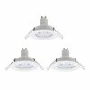 Castorama Lot 3 Spots à Encastrer LED GU10 Ø8,5cm IP20 230lm 35W 3W Blanc Chaud 2 Castorama Lot 3 Spots à Encastrer LED GU10 Ø8,5cm IP20 230lm 35W 3W Blanc Chaud -Castorama lot 3 spots a encastrer led gu10 8 5cm ip20 230lm 35w 3w blanc chaud5059340097510 10c