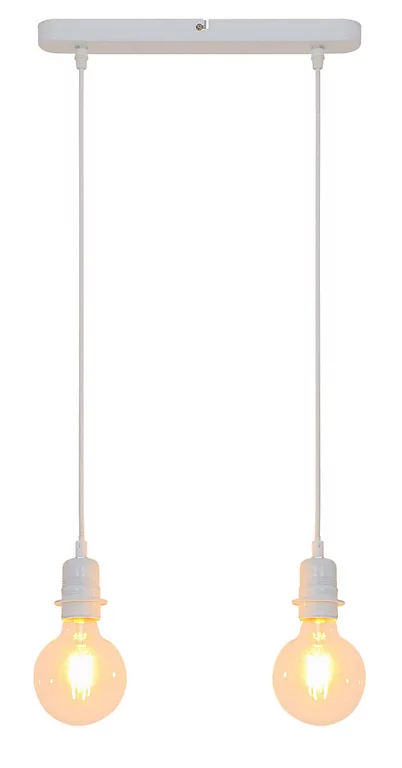 Castorama Monture Nelson 2 Ampoules E27 Blanc 3 Castorama Monture Nelson 2 Ampoules E27 Blanc