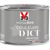 Castorama Peinture Bois Couleurs D'ici Gris Soyeux Velours V33 0,125L