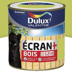 Castorama Peinture Bois Extérieur Ecran+ Bois Dulux Valentine Satin Vert Anis 0,5L