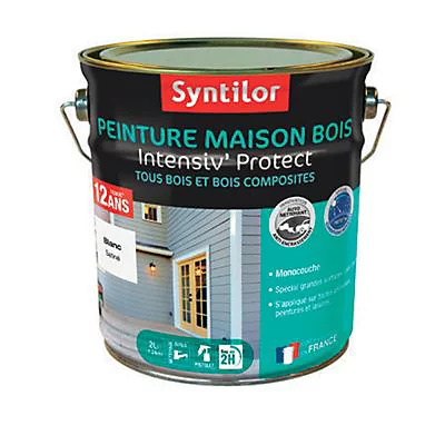 Castorama Peinture Maison Bois Intensiv Protect Syntilor Intérieur Extérieur Blanc 2L 3 Castorama Peinture Maison Bois Intensiv Protect Syntilor Intérieur Extérieur Blanc 2L