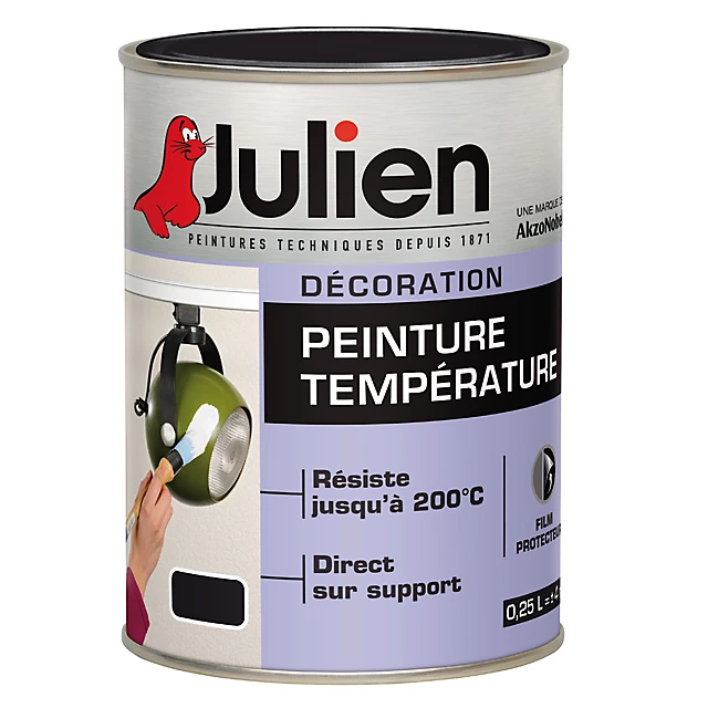 Castorama Peinture Tuyauterie Et Chauffage Métaux Ferreux, Cuivre, Alu Julien Brillant Blanc 250ml 3 Castorama Peinture Tuyauterie Et Chauffage Métaux Ferreux, Cuivre, Alu Julien Brillant Blanc 250ml