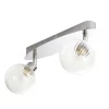 Castorama Réglette 2 Spots Eupraxia Métal/verre Chrome G9 2x25 W -Castorama reglette 2 spots eupraxia metal verre chrome g9 2x25 w3663602803881 01c