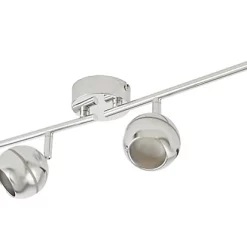 Castorama Réglette 4 Spots Melanippe Métal/plastique Chrome LED 4x5 W