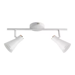 Castorama Spot LED Intégrée Vaughan 2 X 300 Lm Colours Blanc Chaud